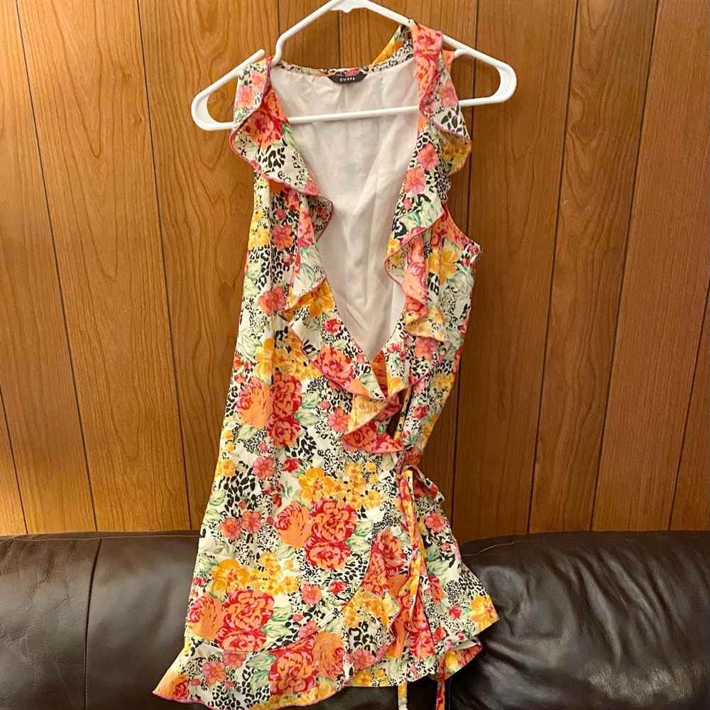 Guess floral mini dress